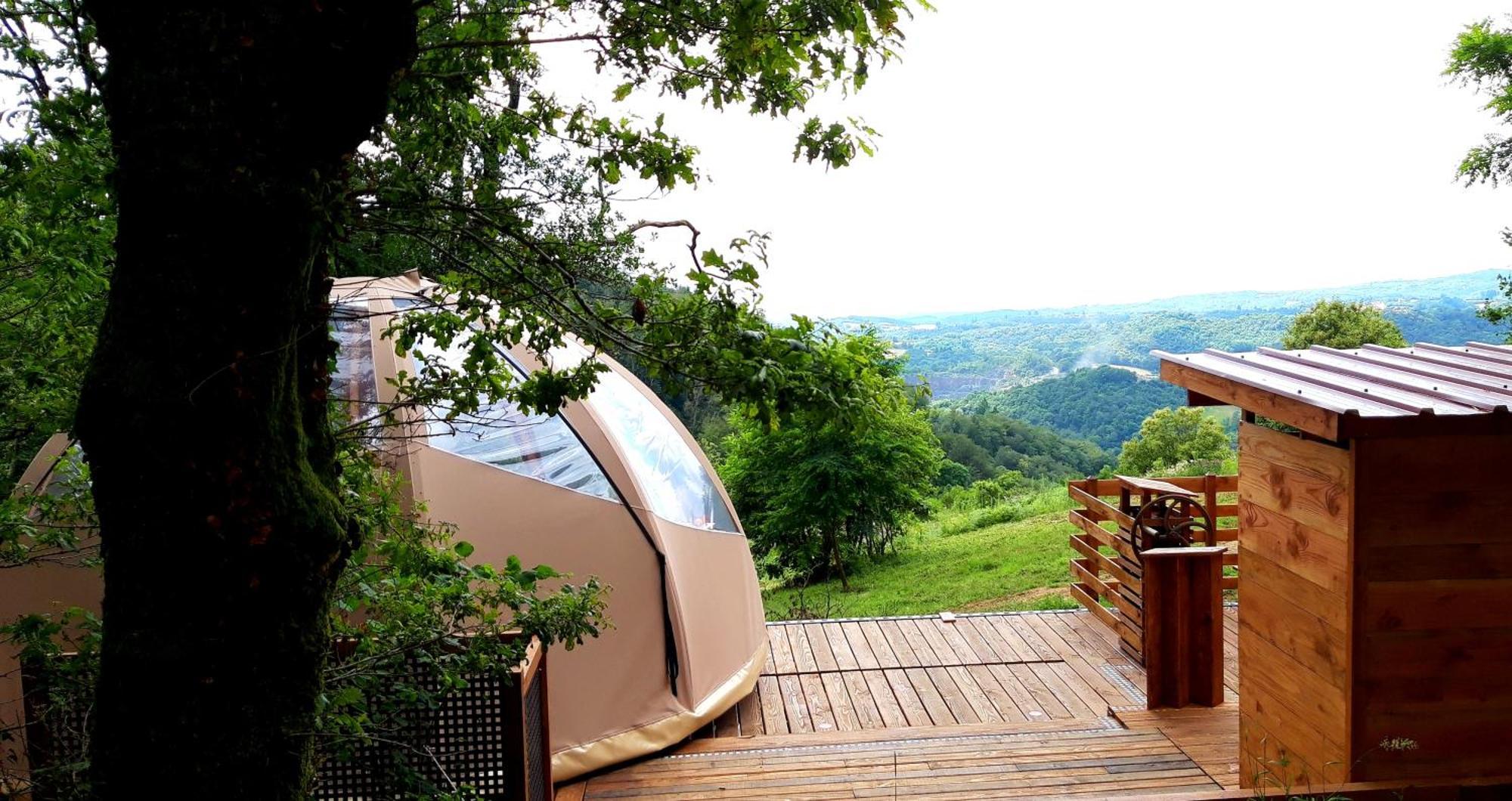 Luxury tent Le Mobil'dome A Marie