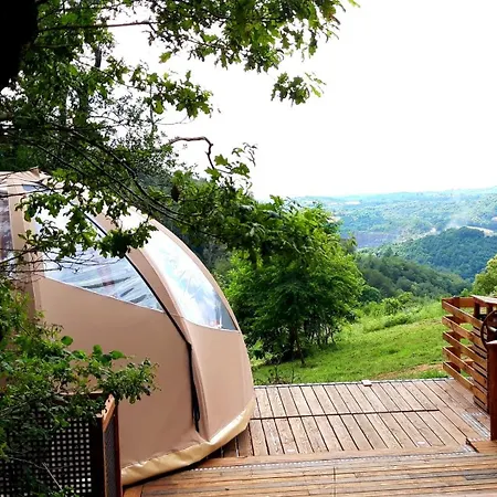 Le Mobil'Dome A Marie Hotel Cambounes Exterior photo